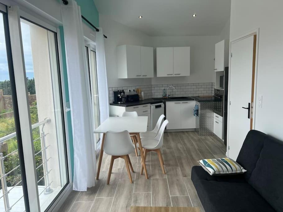 Maison Centre Brem Avec Vue Sur La Cote Extérieur photo